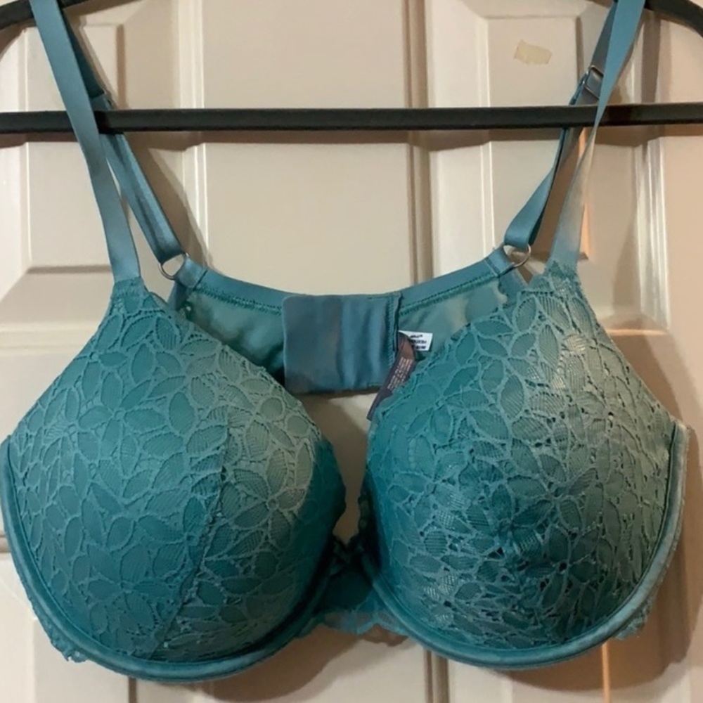Turquoise Lace Aerie Bra